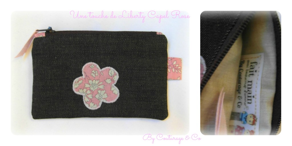 ALM pm Une touche de liberty Capel Rose