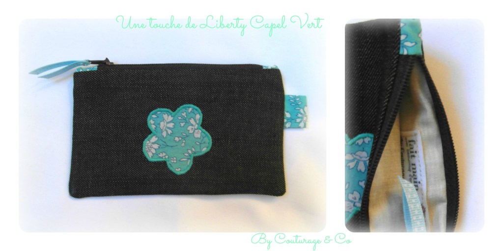 ALM pm Une touche de liberty Capel vert