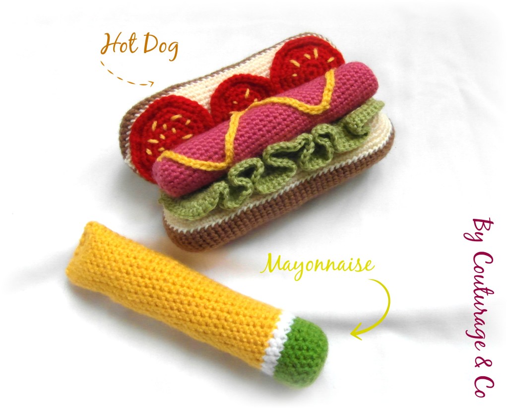 La Dinette au Crochet - Hot Dog & Mayonnaise