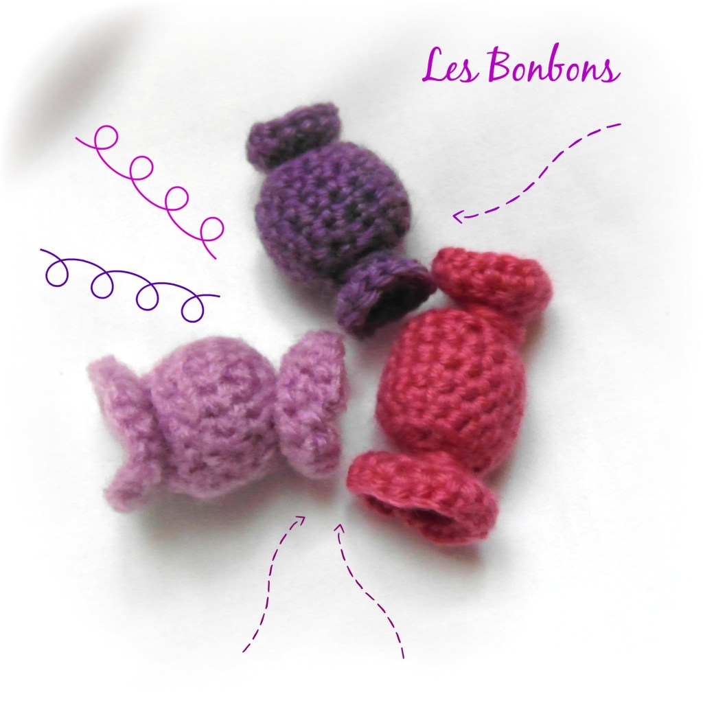 les bonbons panier de la marchande au crochet