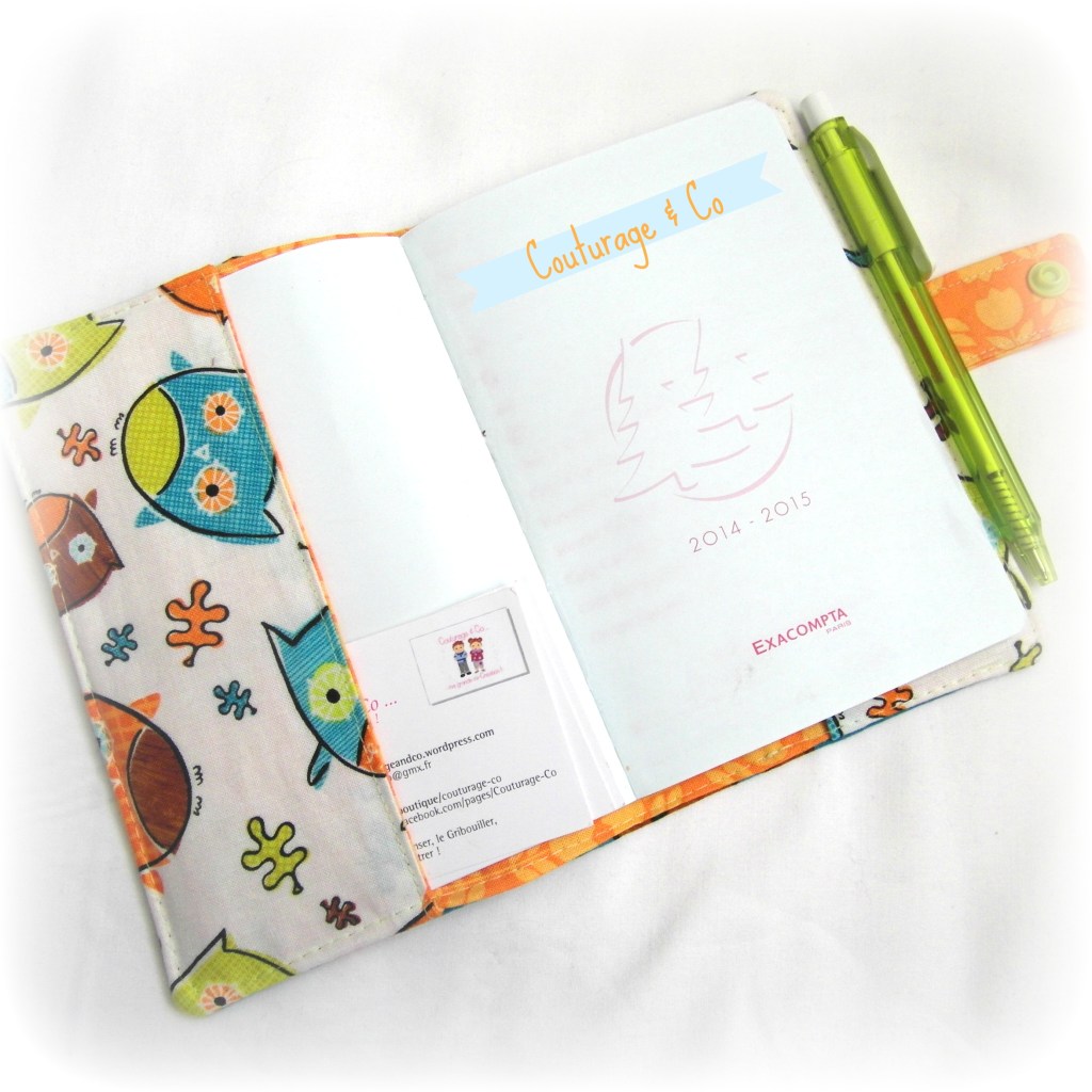 Agenda Les Animaux de La Forêt Couturage_co2