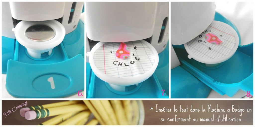 Tutoriel Badge Mlle Couturage 3 instructions