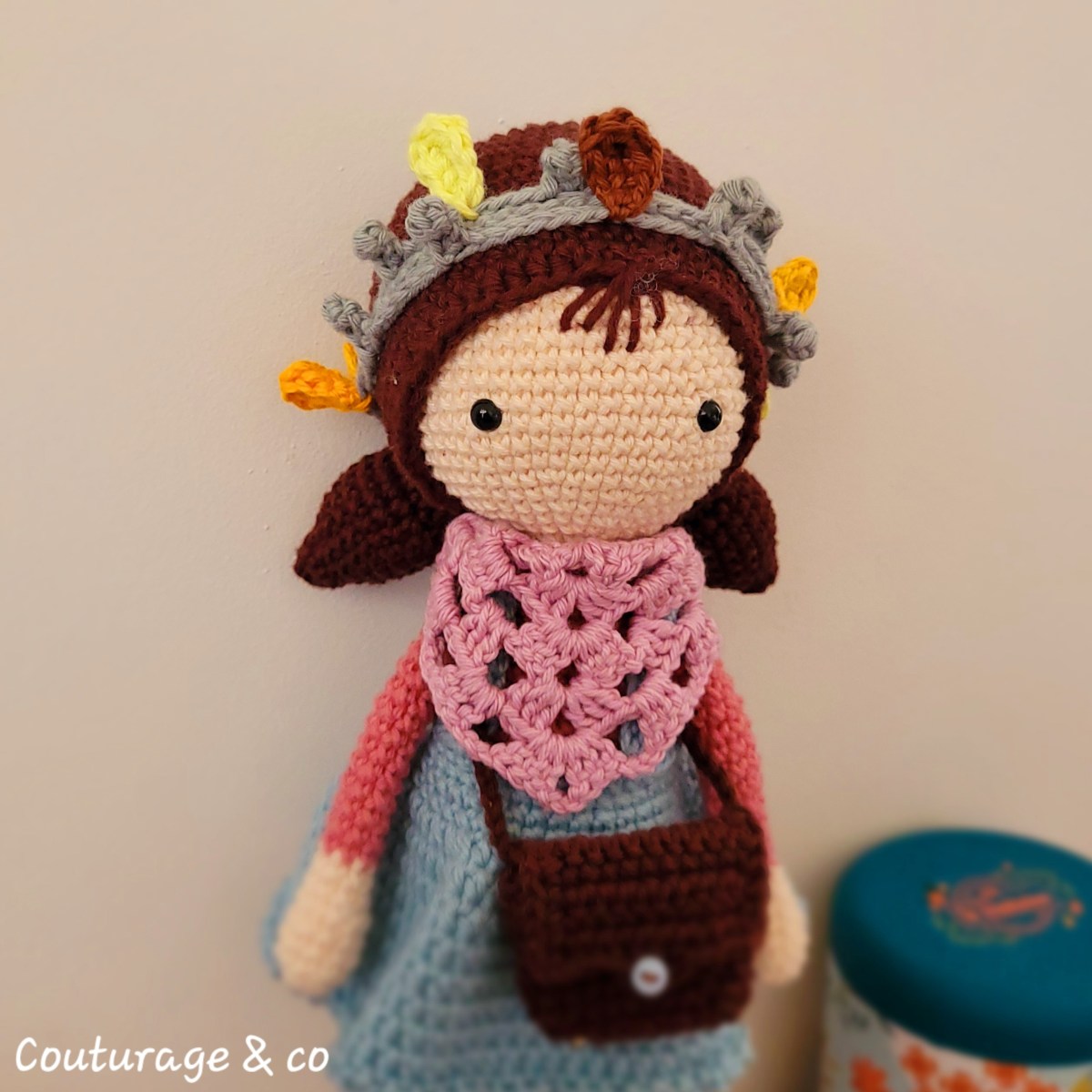 Poupée au Crochet&nbsp;#Leontine