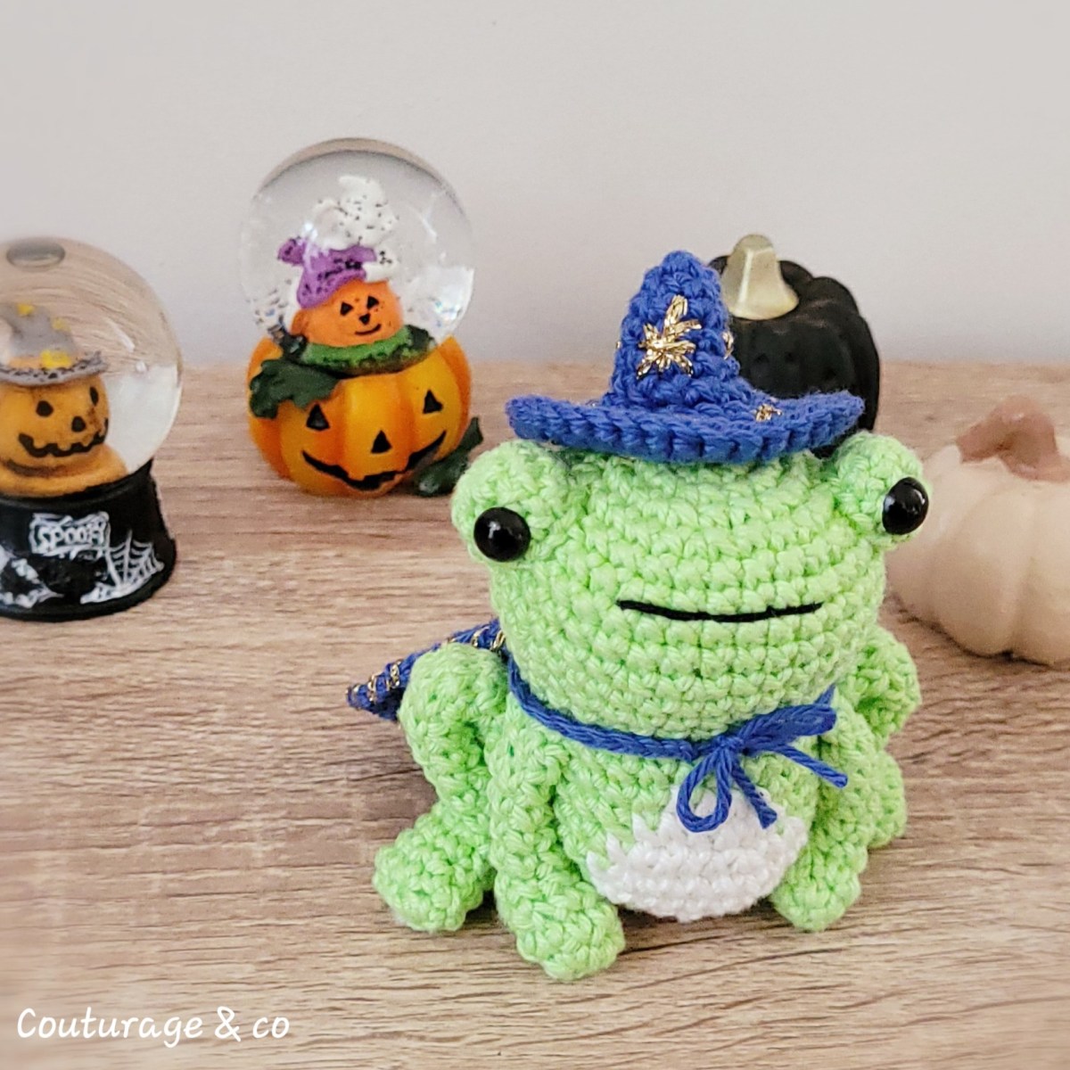 CréationauCrochet#FrogWizard