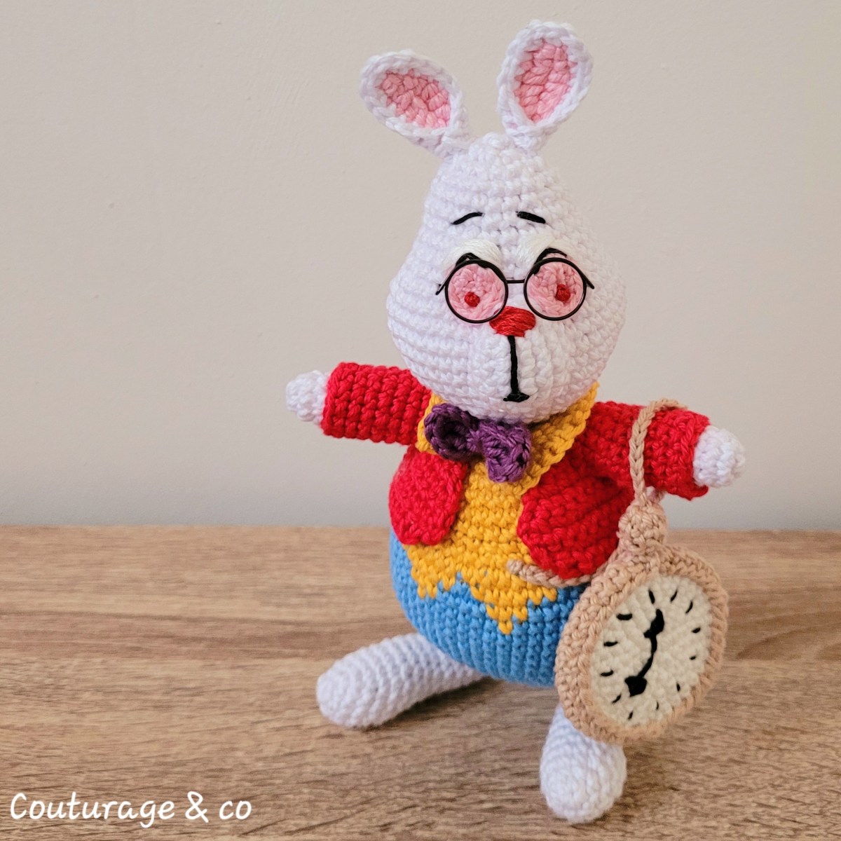 CréationAuCrochet #LapinBlanc