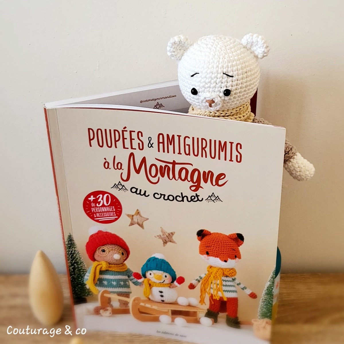 CréationAuCrochet #SimonlOursPolaire