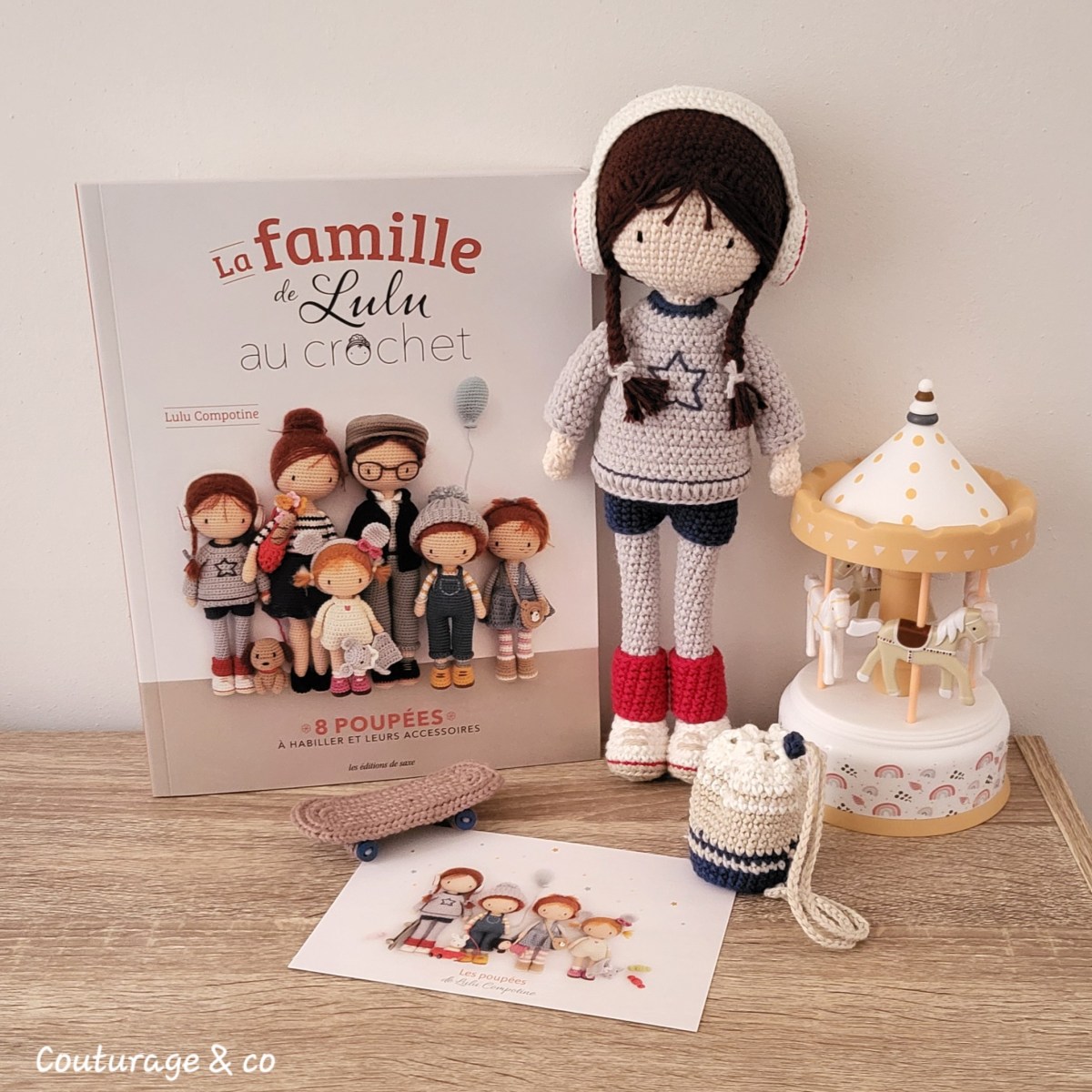 PoupéeAuCrochet #Lola